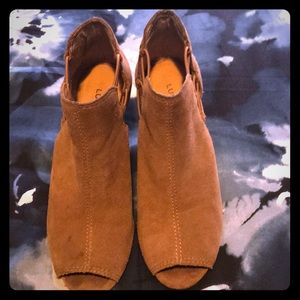 Lucky Brand Wedge Booties